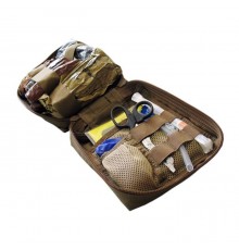 Тактический набедренный подсумок с медицинским комплектом Tactical Medical Solutions