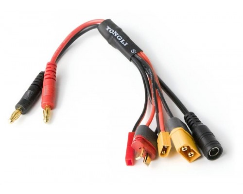 Переходник (4 мм Бананы) - XT60 / XT30 / DC5.5 / T-Plug / JST Переходник (4 мм Бананы) - XT60 / XT30 / DC5.5 / T-Plug / JST