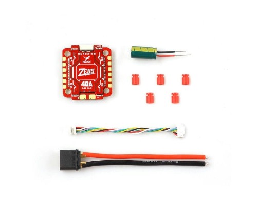 Регулятор оборотов HGLRC Zeus 48A 4в1 ESC 3-6S Регулятор оборотов HGLRC Zeus 48A 4в1 ESC 3-6S
