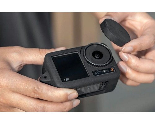 Силиконовый чехол DJI Osmo Action 3 (Чёрный) (PGYTECH P-32C-030) Силиконовый чехол DJI Osmo Action 3 (Чёрный) (PGYTECH P-32C-030)