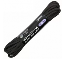 Шнурки CORD Паракордовые 200см (черный)