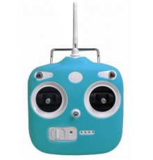 Силиконовый чехол для пульта DJI Phantom 2 / 3 Standard (прозрачный синий) (Anbee)