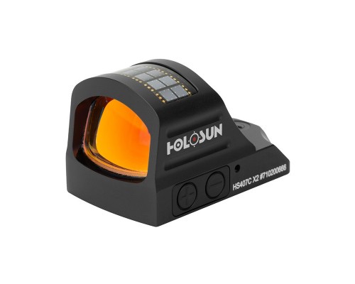 Коллиматор Holosun HS407C X2 компактный без кронштейна Коллиматор Holosun HS407C X2 компактный без кронштейна