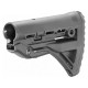 Полимерный приклад с амортизатором GL-SHOCK без щеки черный com/mil-spec