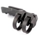 Держатель для фонаря magpul rail light mount left black MAG498