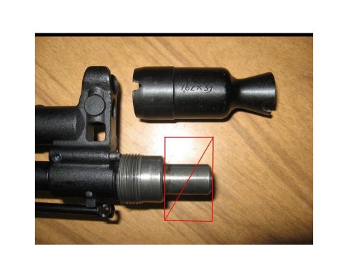 ДТК Вектор с резьбой M24*1,5, калибр 5,45 (.223) VR-08 ДТК Вектор с резьбой M24*1,5, калибр 5,45 (.223) VR-08