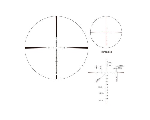 Прицел March-FX 5-40x56 FML-1 FFP, подсветка, 0.1Mil Прицел March-FX 5-40x56 FML-1 FFP, подсветка, 0.1Mil