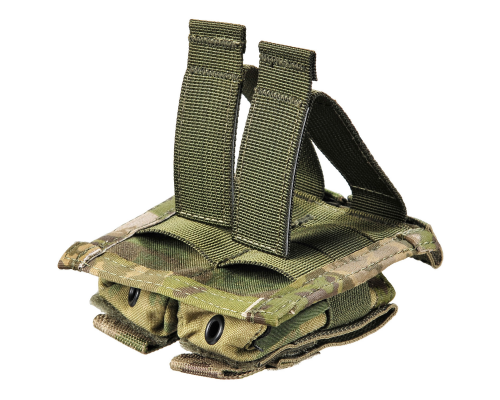 Подсумок для 2-х пистолетных магазинов к пистолетам типа Glock, ПЯ, SIG Saur Warrior Assault Systems Подсумок для 2-х пистолетных магазинов к пистолетам типа Glock, ПЯ, SIG Saur Warrior Assault Systems